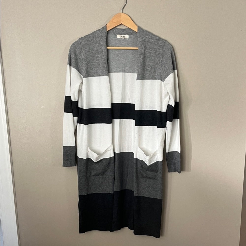 Striped Women's Cardigan
